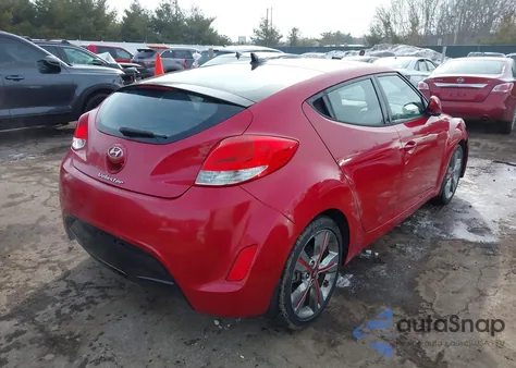 2016 Hyundai Veloster из США, поврежденный, VIN KMHTC6ADXGU263605